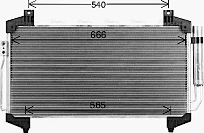 Ava Quality Cooling MT5291D - Конденсатор, кондиціонер autocars.com.ua