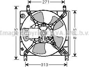 Ava Quality Cooling MT7520 - Вентилятор, охолодження двигуна autocars.com.ua