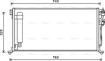 Ava Quality Cooling MTA5220D - Конденсатор, кондиціонер autocars.com.ua