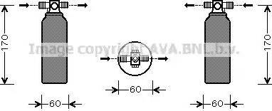 Ava Quality Cooling MT D155 - Осушувач, кондиціонер autocars.com.ua