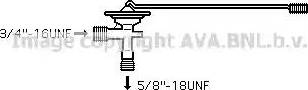 Ava Quality Cooling MZ 1175 - Розширювальний клапан, кондиціонер autocars.com.ua