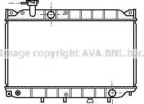 AVA MZ 2002 - Радіатор, охолодження двигуна autocars.com.ua