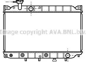 AVA MZ 2004 - Радіатор, охолодження двигуна autocars.com.ua