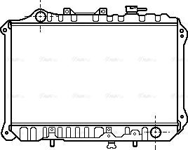 Ava Quality Cooling MZ 2010 - Радіатор, охолодження двигуна autocars.com.ua