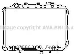 AVA MZ 2011 - Радіатор, охолодження двигуна autocars.com.ua
