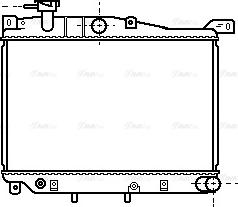 AVA MZ 2015 - Радіатор, охолодження двигуна autocars.com.ua