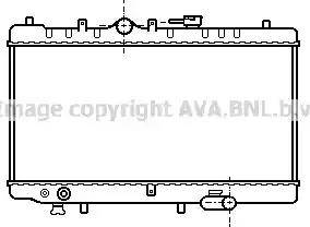 Ava Quality Cooling MZ 2030 - Радіатор, охолодження двигуна autocars.com.ua