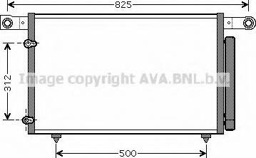 Ava Quality Cooling MZ 5196 - Конденсатор кондиционера avtokuzovplus.com.ua