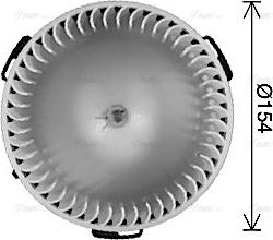 Ava Quality Cooling MZ8297 - Вентилятор салону autocars.com.ua