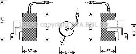 AVA MZD165 - Осушувач, кондиціонер autocars.com.ua