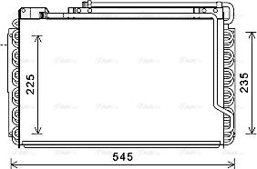 Ava Quality Cooling NH5034 - Конденсатор, кондиціонер autocars.com.ua