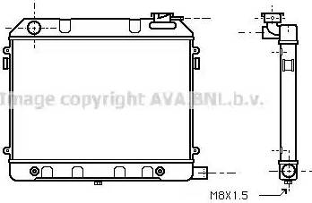 Ava Quality Cooling OL 2013 - Радіатор, охолодження двигуна autocars.com.ua