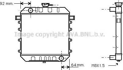 Ava Quality Cooling OL 2014 - Радіатор, охолодження двигуна autocars.com.ua