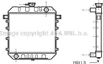 Ava Quality Cooling OL 2015 - Радіатор, охолодження двигуна autocars.com.ua