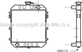 Ava Quality Cooling OL 2018 - Радіатор, охолодження двигуна autocars.com.ua