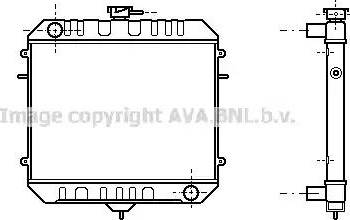 Ava Quality Cooling OL 2034 - Радіатор, охолодження двигуна autocars.com.ua