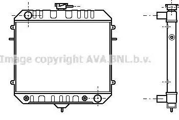 Ava Quality Cooling OL 2035 - Радіатор, охолодження двигуна autocars.com.ua