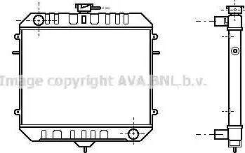 Ava Quality Cooling OL 2075 - Радіатор, охолодження двигуна autocars.com.ua