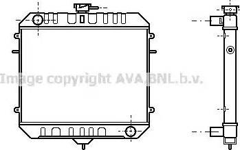 Ava Quality Cooling OL 2081 - Радіатор, охолодження двигуна autocars.com.ua