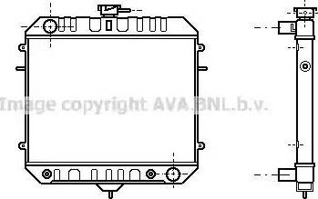 Ava Quality Cooling OL 2082 - Радіатор, охолодження двигуна autocars.com.ua