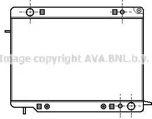 Ava Quality Cooling OL 2141 - Радіатор, охолодження двигуна autocars.com.ua