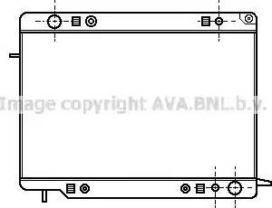 Ava Quality Cooling OL 2151 - Радіатор, охолодження двигуна autocars.com.ua