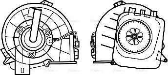 Ava Quality Cooling OL8610 - Вентилятор салона avtokuzovplus.com.ua
