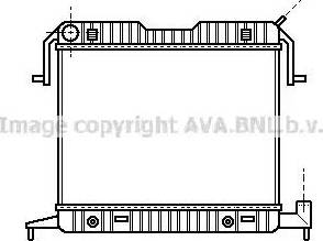 Ava Quality Cooling OLA2086 - Радіатор, охолодження двигуна autocars.com.ua