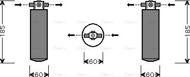 Ava Quality Cooling OL D393 - Осушитель, кондиционер avtokuzovplus.com.ua