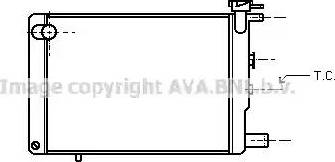 Ava Quality Cooling PE 2006 - Радіатор, охолодження двигуна autocars.com.ua