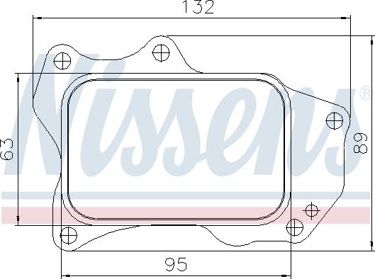 Ava Quality Cooling PE3439 - Масляный радиатор, двигательное масло avtokuzovplus.com.ua