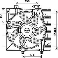 Ava Quality Cooling PE7550 - Вентилятор, охлаждение двигателя autodnr.net