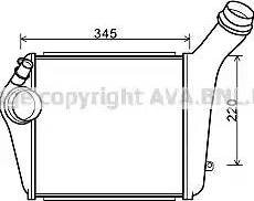 Ava Quality Cooling PR 4060 - Интеркулер autocars.com.ua