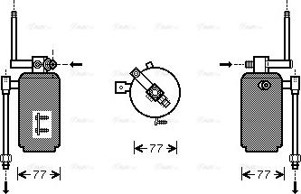 Ava Quality Cooling PR D049 - Осушувач, кондиціонер autocars.com.ua