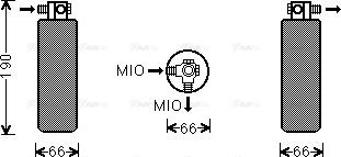 Ava Quality Cooling PRD079 - Осушувач, кондиціонер autocars.com.ua