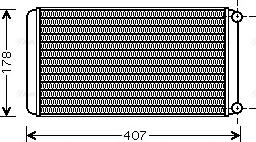 Ava Quality Cooling RE6016 - Теплообменник, отопление салона autodnr.net