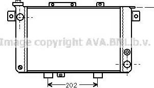 Ava Quality Cooling RT 2013 - Радіатор, охолодження двигуна autocars.com.ua