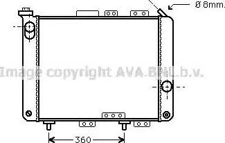 AVA RT 2023 - Радіатор, охолодження двигуна autocars.com.ua