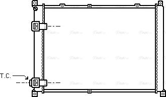 Ava Quality Cooling RT 2140 - Радіатор, охолодження двигуна autocars.com.ua