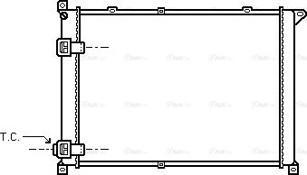 Ava Quality Cooling RT 2141 - Радіатор, охолодження двигуна autocars.com.ua