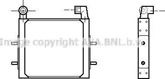 AVA RT 3157 - Масляний радіатор, рухове масло autocars.com.ua