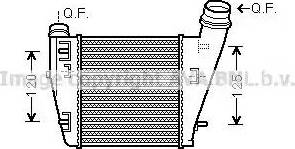 Ava Quality Cooling RT4552 - Интеркулер autocars.com.ua