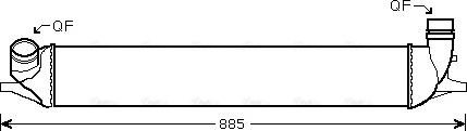 Ava Quality Cooling RTA4426 - Интеркулер autocars.com.ua