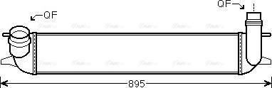 Ava Quality Cooling RTA4462 - Интеркулер autocars.com.ua