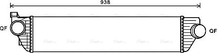 Ava Quality Cooling RTA4498 - Интеркулер autocars.com.ua