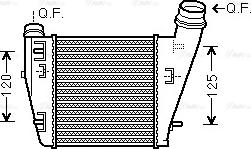 Ava Quality Cooling RTA4552 - Интеркулер autocars.com.ua