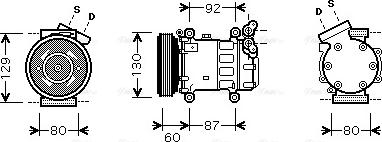 Ava Quality Cooling RTAK080 - Компрессор кондиционера autodnr.net