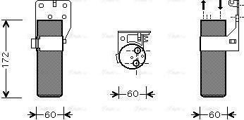 Ava Quality Cooling RT D355 - Осушувач, кондиціонер autocars.com.ua