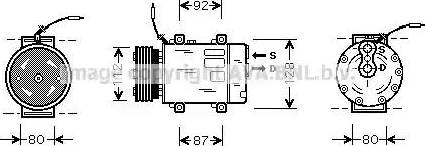 Ava Quality Cooling RT K286 - Компрессор кондиционера autodnr.net