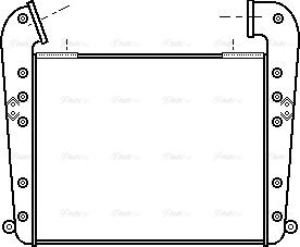 Ava Quality Cooling SC4011 - Интеркулер autocars.com.ua